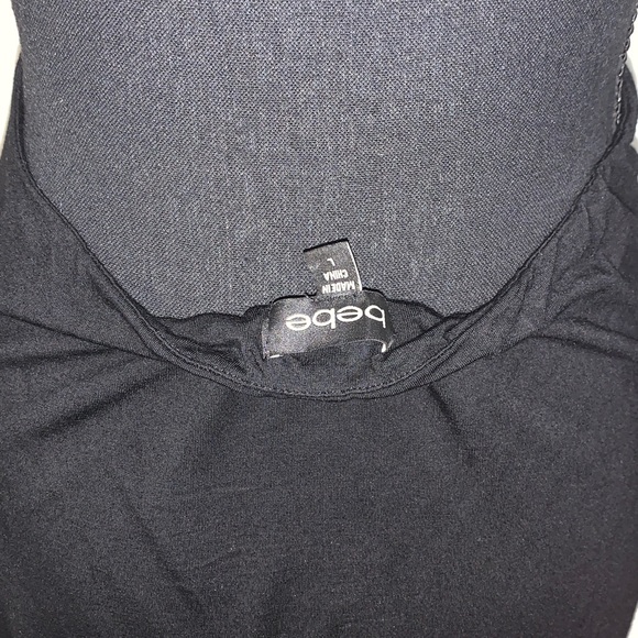 Bebe zebra print sequence backless halter for women size L - Picture 7 of 9